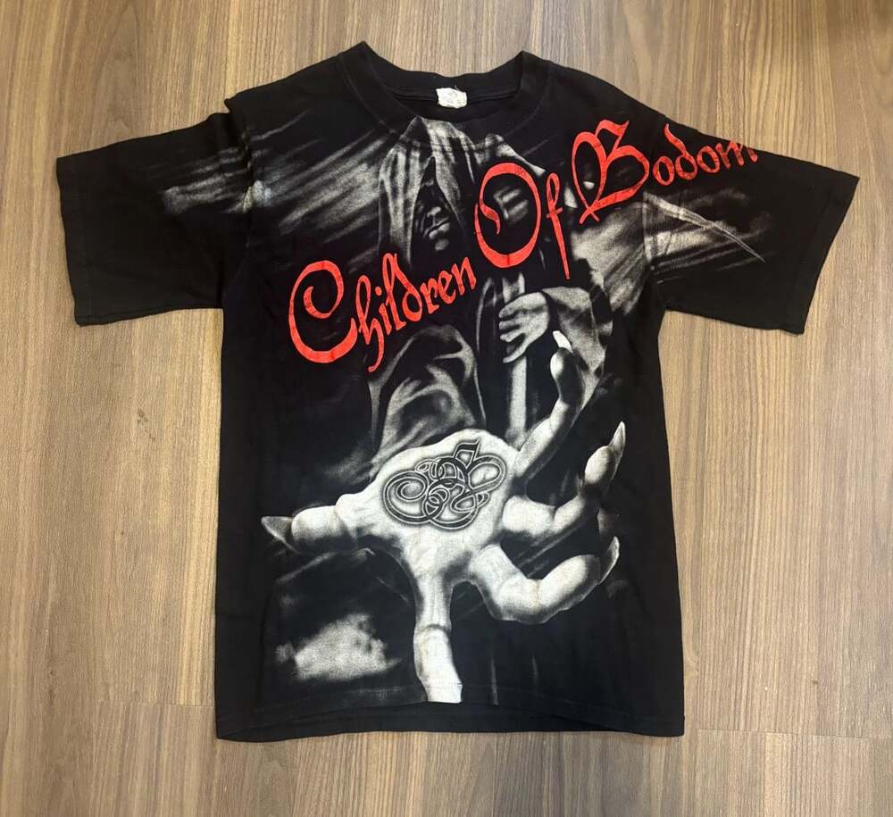 Anvil Children Of Bodom T-Shirt Size S Black Band Merch